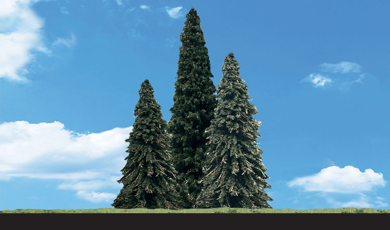 Woodland Scenics - Clasc Trees Forever Green 7-8' - 3573