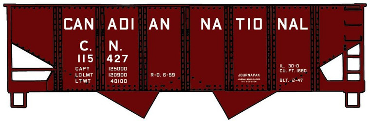 Accurail - Ho Twin Hopper CN - 81451