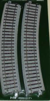 Kato - Ho R550mm 21 5/8 Curve Track - 2210