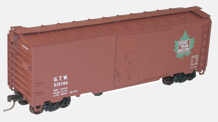 Accurail - Ho 40'Sd Steel Boxcar Gtw - 3549