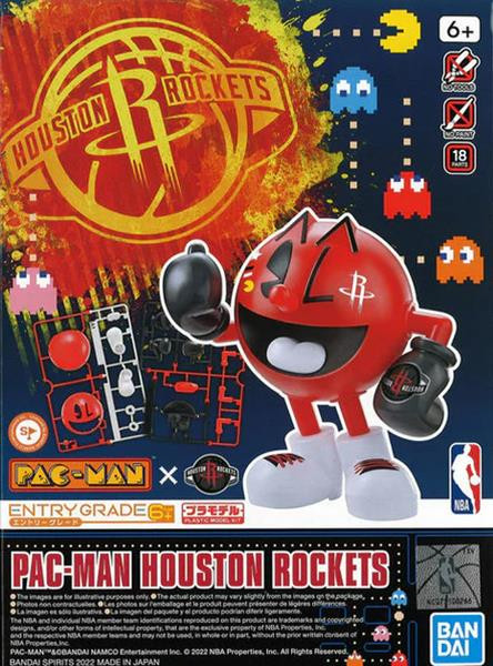 Bandai - Gundam Models - Houston Rockets Pac-Man Entry Grade - 2593838