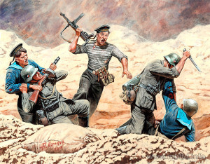 Master Box Limited - Soviet Marines & Ger Inf 1:35 - 35152