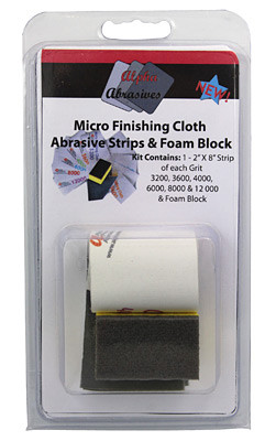 Flex-I-File - Micro Finishing Abra Strips w/Foam Block - 3000