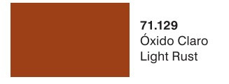 Vallejo Acrylic Paints - Light Rust 17ml 6p - 71129
