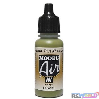 Vallejo Acrylic Paints - Us Light Green 17ml 6p - 71137