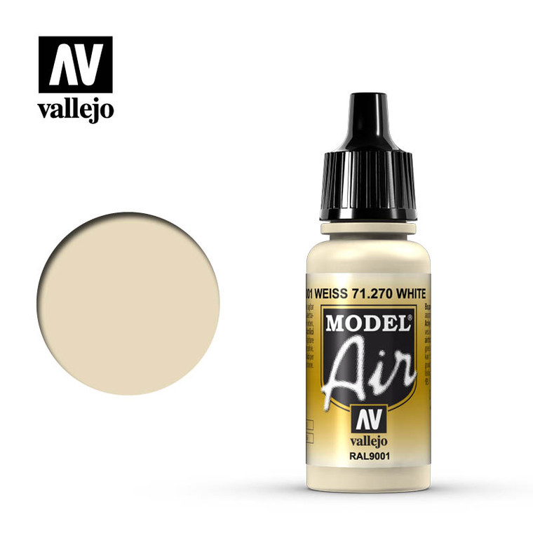 Vallejo Acrylic Paints - Mod Air Off-White 17ml 6p - 71270