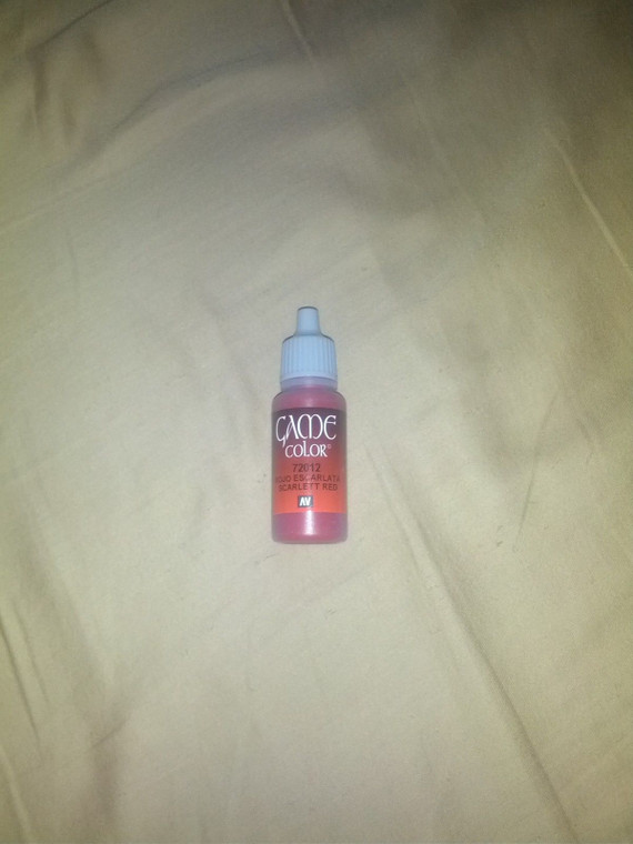 Vallejo Acrylic Paints - Game Color Scar Red 17ml 6p - 72012