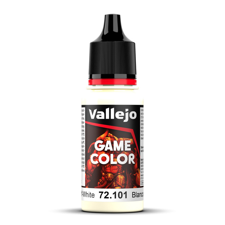 Vallejo Acrylic Paints - Game Color Off White 17ml 6p - 72101