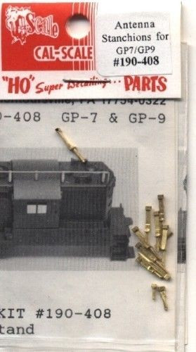 Cal-Scale Train Parts - Ho Gp-7 & Gp-9 Antenna Support - 408