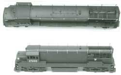 Cal-Scale Train Parts - Ho U-25 B Antenna Support Sys - 410