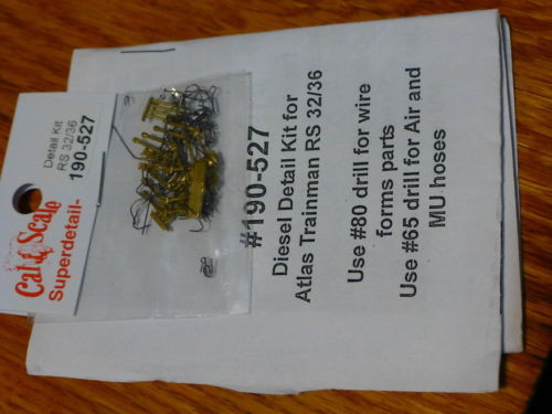 Cal-Scale Train Parts - Ho Detail Kit Trainman Rs32/36 - 527