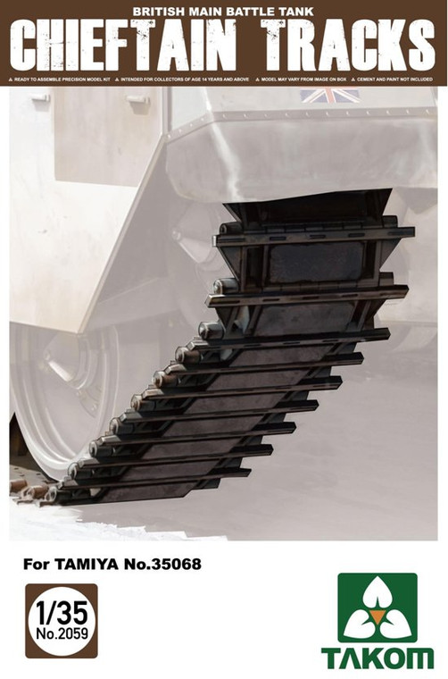Takom Models - Brit Mbt Chieftain Tracks 1:35 - 2059
