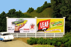 Monroe Models - Ho Double Billboard - 2217