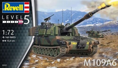 Revell Monogram Germany - M109A6 1:72 - 3331