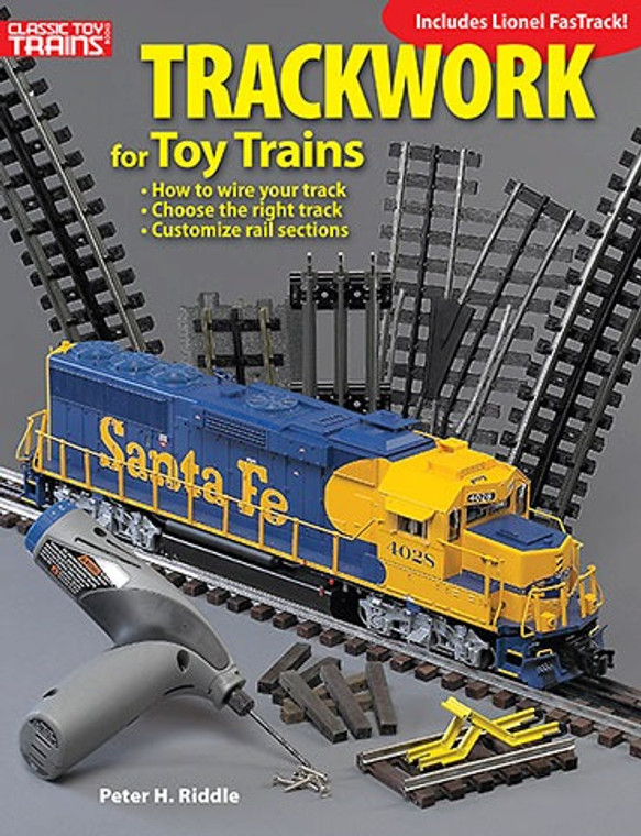 Kalmbach Publishng - Trackwork for Toy Trains - 8365