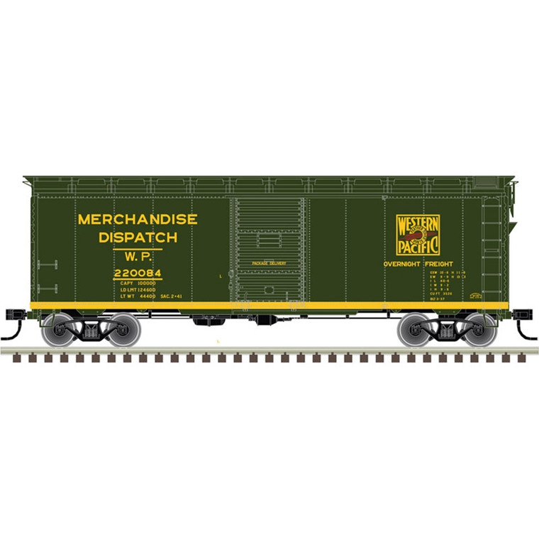 Atlas Trainman - Ho '37 40'Boxcar Kit WP 220084 - 20006261