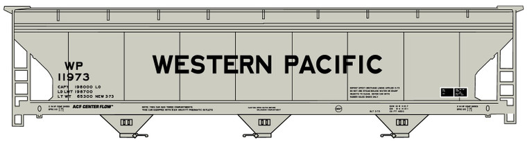 Accurail - Ho Acf Cvd Hopper WP - 2111