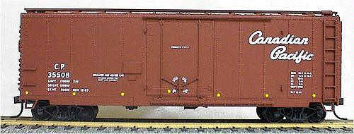 Accurail - Ho 40'Ipd Steel Boxcar Cp - 3127