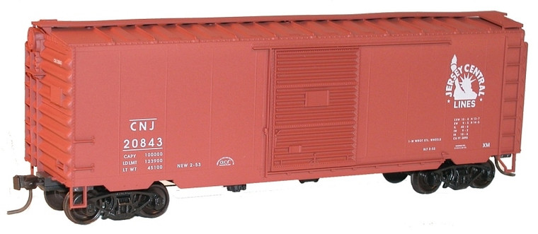 Accurail - Ho 40' Ps-1 Steel Boxcar Nj - 3451