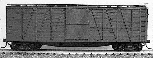 Accurail - Ho 40' Ob Boxcar Undec - 4100