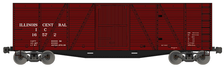 Accurail - Ho 40'Wood Boxcar Ic - 7208