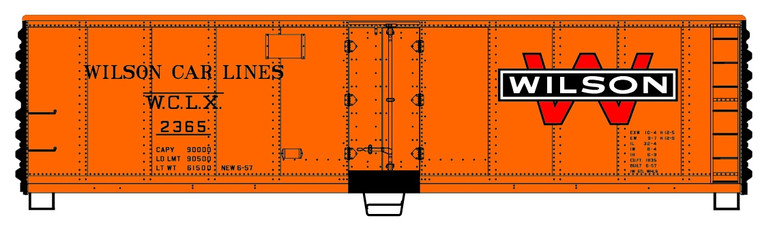 Accurail - Ho 40' Steel Reefer Wilson - 8323