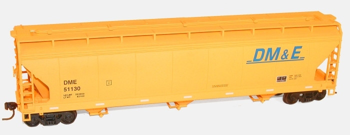 Accurail - Ho 3bay Acf Cvd Hopper DM&E - 20722