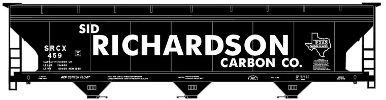 Accurail - Ho ACF Covered Hopper Cancarb Mid - 81162