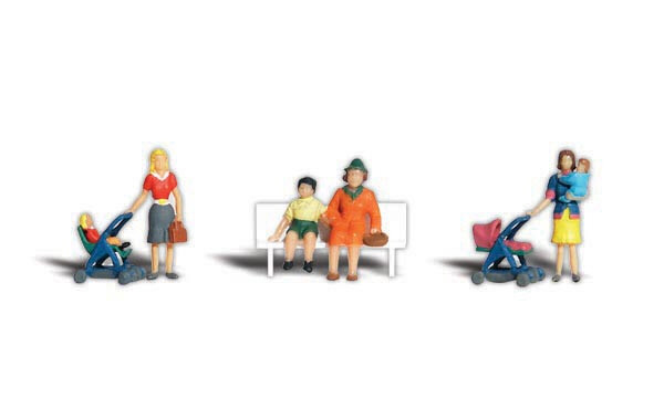 Woodland Scenics - Ho Moms & Kids - 1832