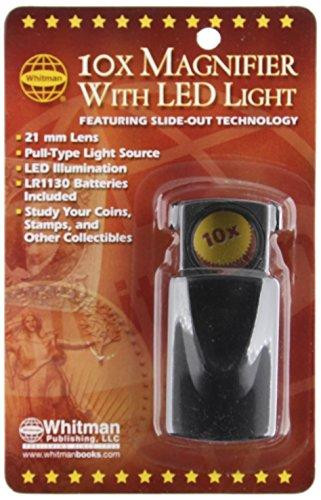Whitman Coin Books - 10x Magnifier w/Led Light - 2943
