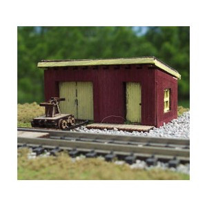 Osborn Model Kits - N Maintenance of Way Shed - 3108