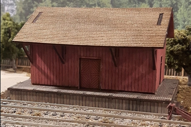 Osborn Model Kits - N General Purpose Freight Shed - 3121