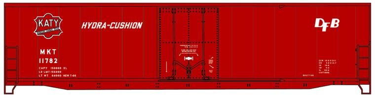 Accurail - Ho 50'Pd Steel Boxcar Mkt - 5823