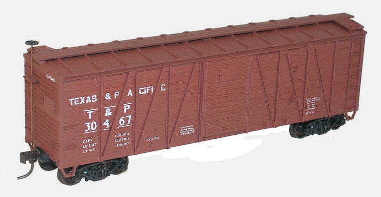 Accurail - Ho 40'Ob Wood Boxcar T&P - 4512