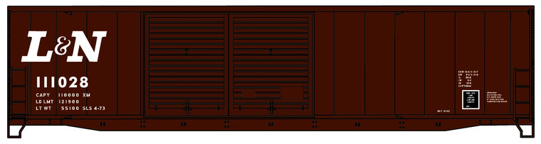 Accurail - Ho 50'Dd Steel Boxcar L&N - 5917