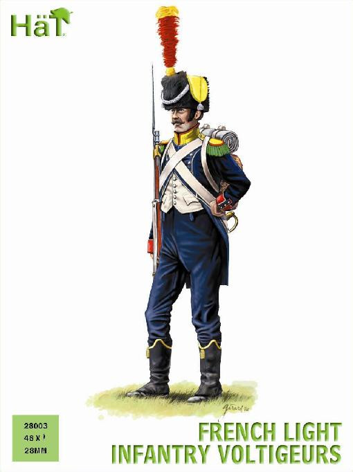 HaT Industries Figures - French Light Inf Volt 28mm - 28003