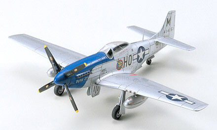 Tamiya Paint - Hobby Kits - P-51D Mustang 1:72 - 60749