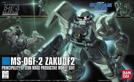 Bandai - Gundam Models - 105 Ms-06F-2 Zaku II F2 Zeom Ver HGUC - 2090756