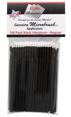 Flex-I-File - Micro Brushes Ultra 100pk Blk - 1350