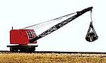 Railway Express Miniature - N BURRO CRANE - 2041