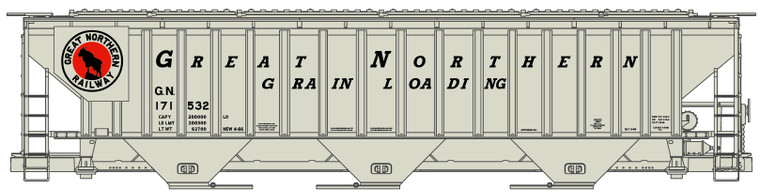 Accurail - Ho Pullman Std Cvd Hop Gn - 6522