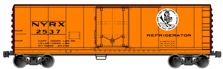 Accurail - Ho 40'Pd Steel Reefer Nyc - 8519