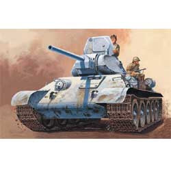 Italeri Model Kits - T-34/76 RUSSIAN TANK 1:72 - 7008