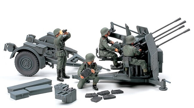 Tamiya Paint - Hobby Kits - German 20mm Flakviering 1:48 - 32554
