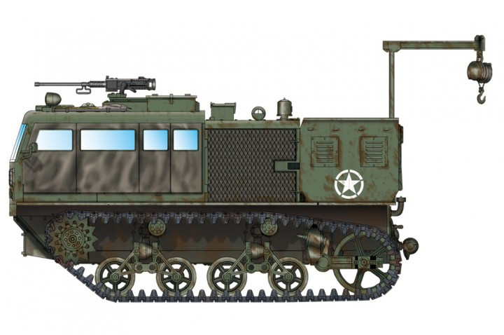 Hobby Boss Models - M4 High Speed Tractor 155mm - 82921