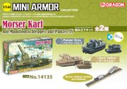 DML Military Kits - Morser Larl mit Munitionsschlepper 1:144 - 14135