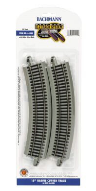 Bachmann - Ho Ns 15' Radius Track Ez 4pk - 44505