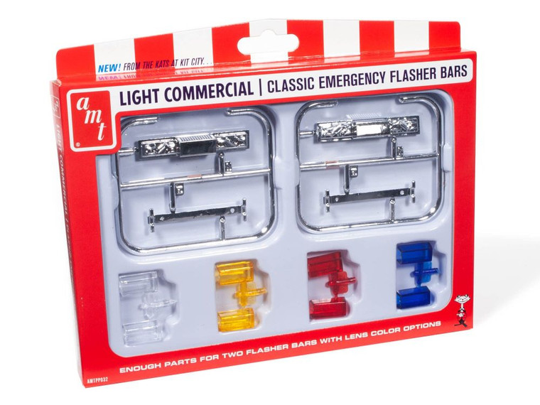 AMT-ERTL Models - Classic Emergency Flasher Parts Pack - 32