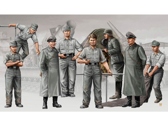 Trumpeter Models - Karl Gun Artillery Figures :35 - 409