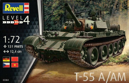 Revell Monogram Germany - T-55A 1:72 - 3304